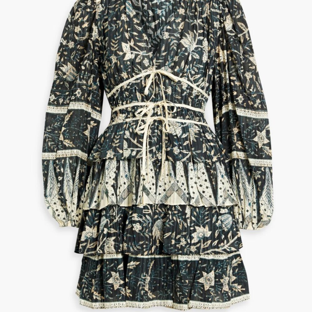 NWT ULLA JOHNSON NINA MINI DRESS SIZE 00 (P)